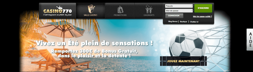 casino 770 gratuit