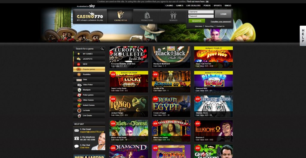 jeux gratuits casino 770