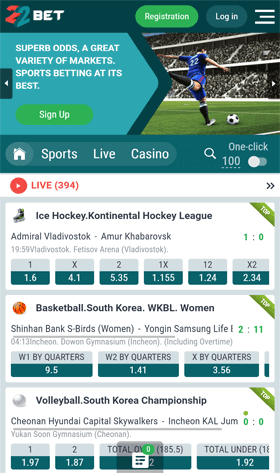 22bet casino
